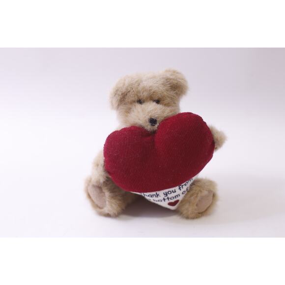 Boyds Bears, Manny Thanks, Small Plush, Red Heart, Gift Idea, ~ 250929-WH 770 - Picture 1 of 4